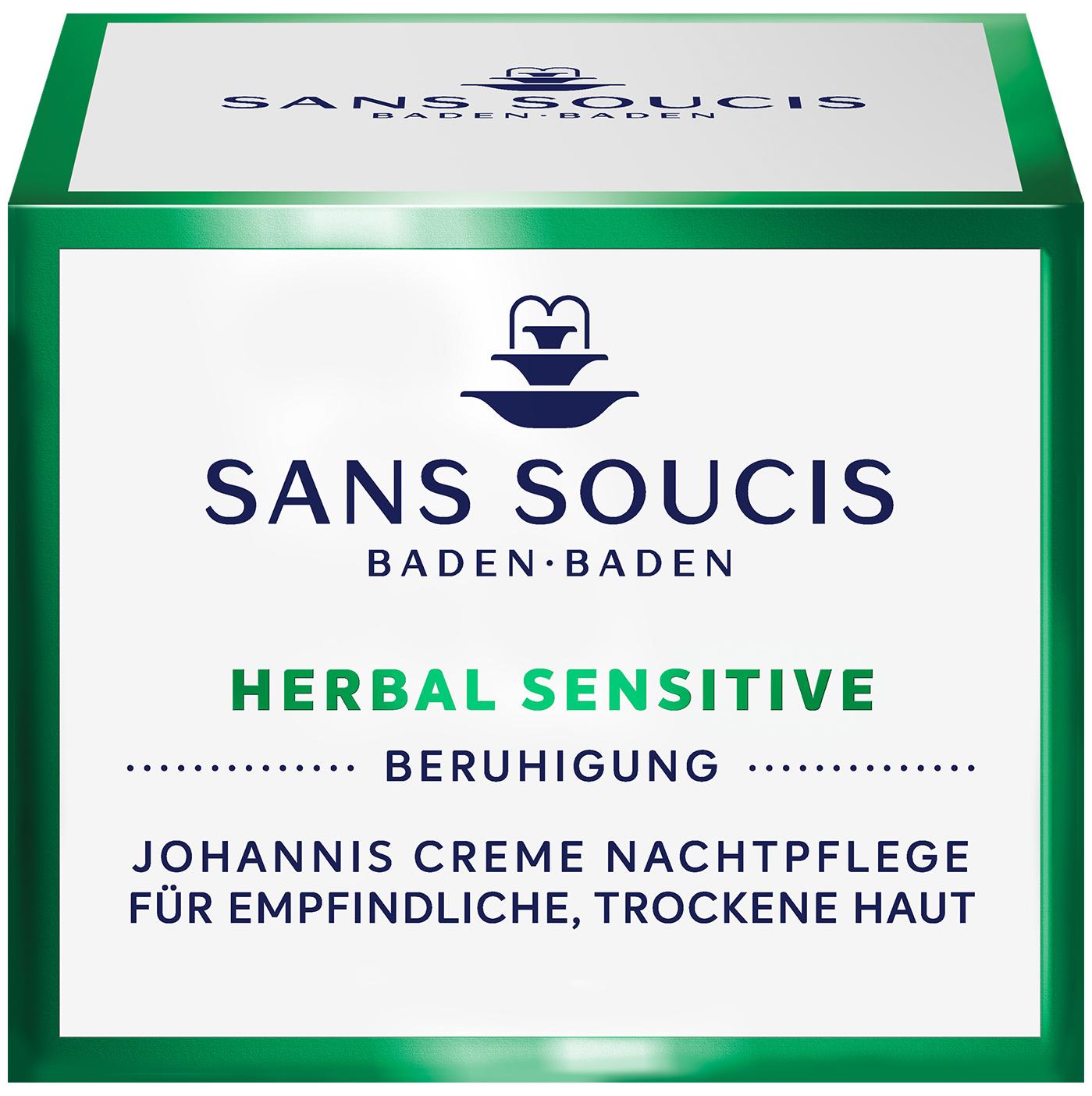 Produktbild SANS SOUCIS Herbal Sensitive Johannis Creme Nachtpflege 2 von 2