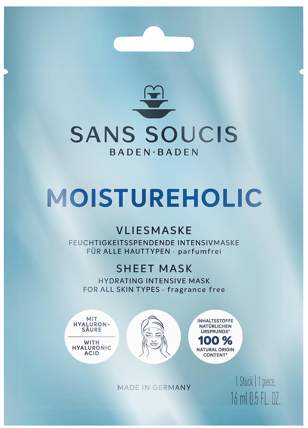 SAN SOUCIS Vliesmaske Moistureholic