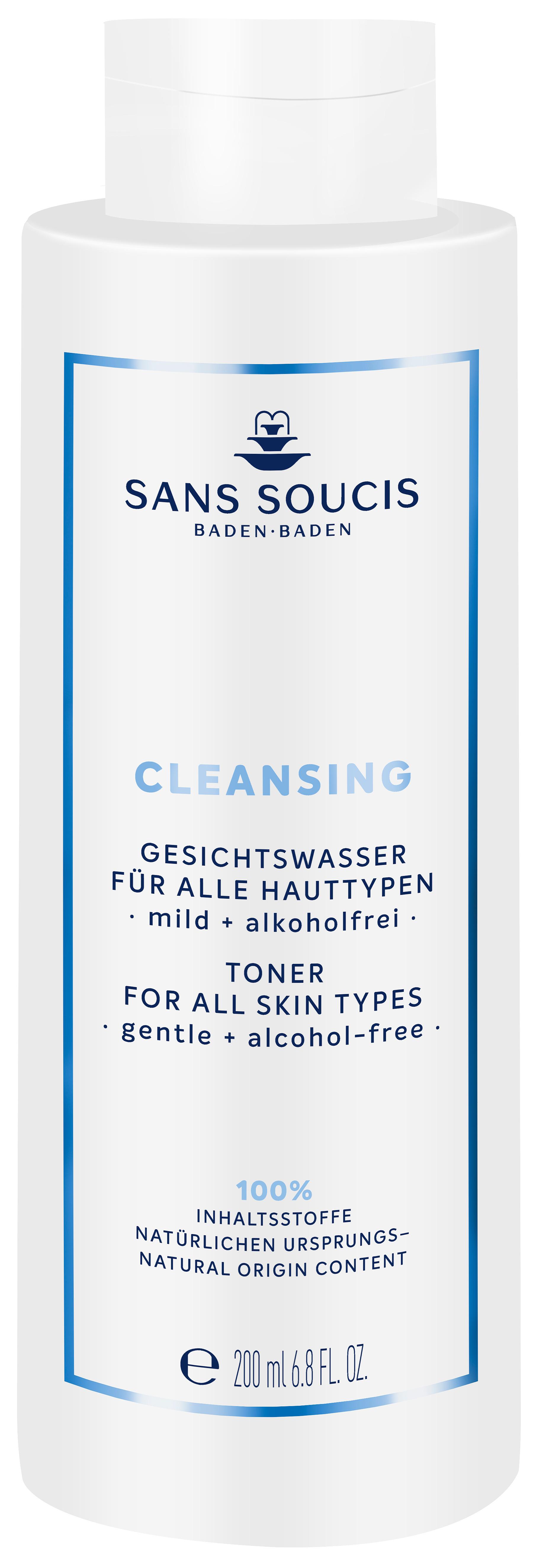SANS SOUCIS Gesichtswasser mild + alkoholfrei