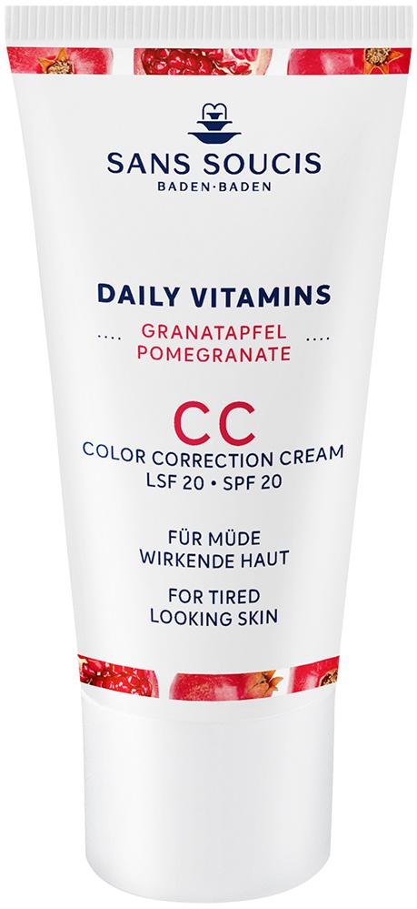 SANS SOUCIS Daily Vitamins Granatapfel CC Cream LSF 20 Anti Müdigkeit