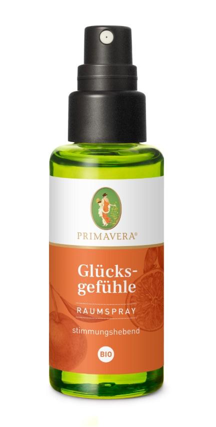 Primavera Raumspray Glücksgefühle bio