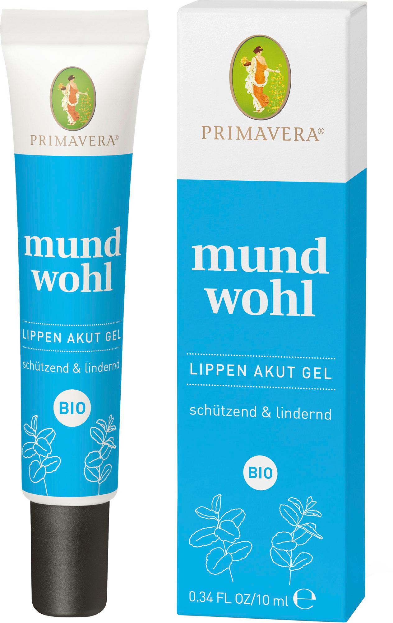 Primavera Mundwohl Lippen Akut Gel bio