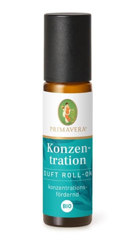 Primavera Duft Roll-On Konzentration bio