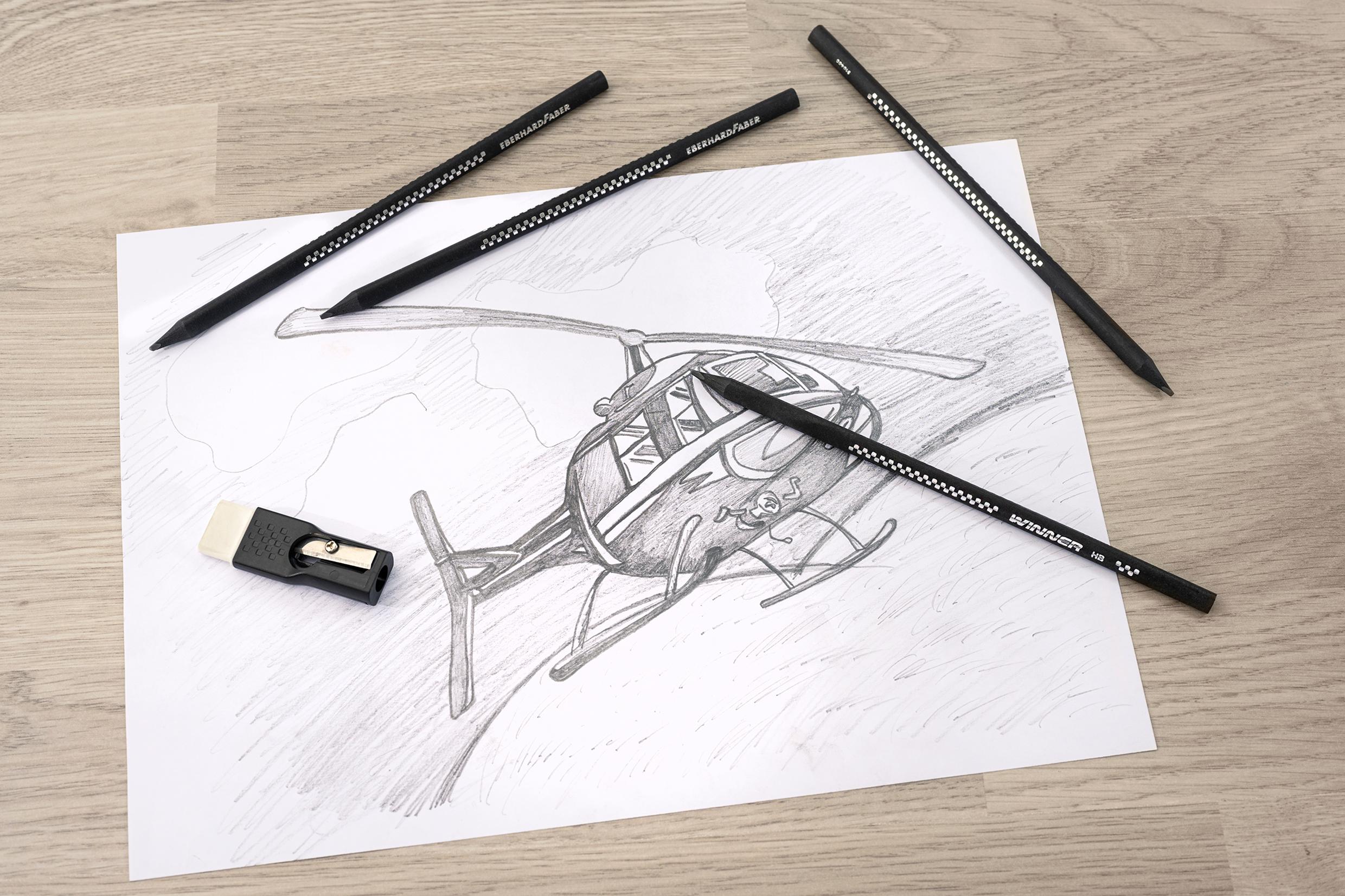 Produktbild EBERHARD FABER Bleistift Winner HB 12er Etui 2 von 2