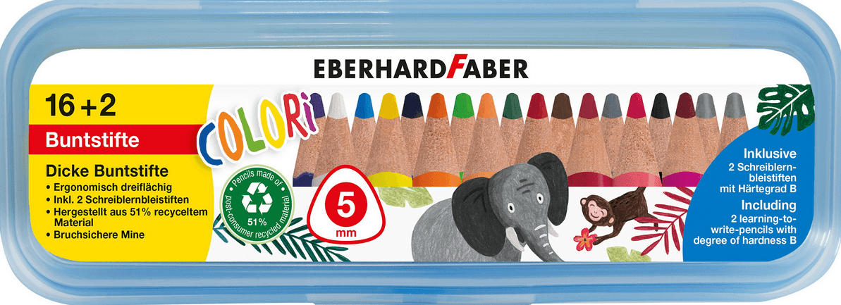 EBERHARD FABER Schulbox Colori 18-teilig