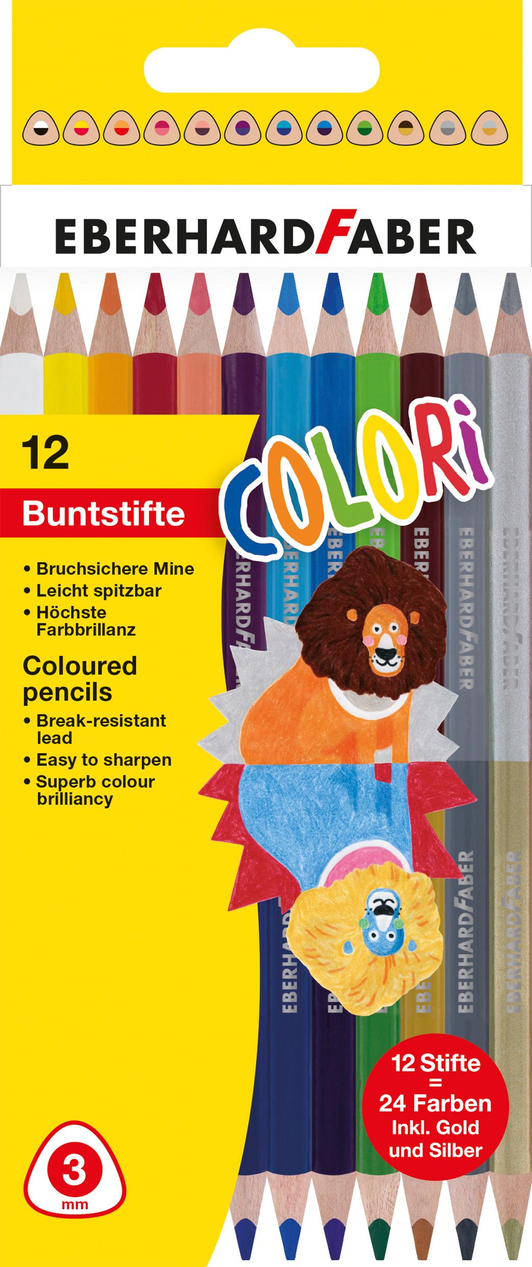 EBERHARD FABER  Buntstift Colori duo