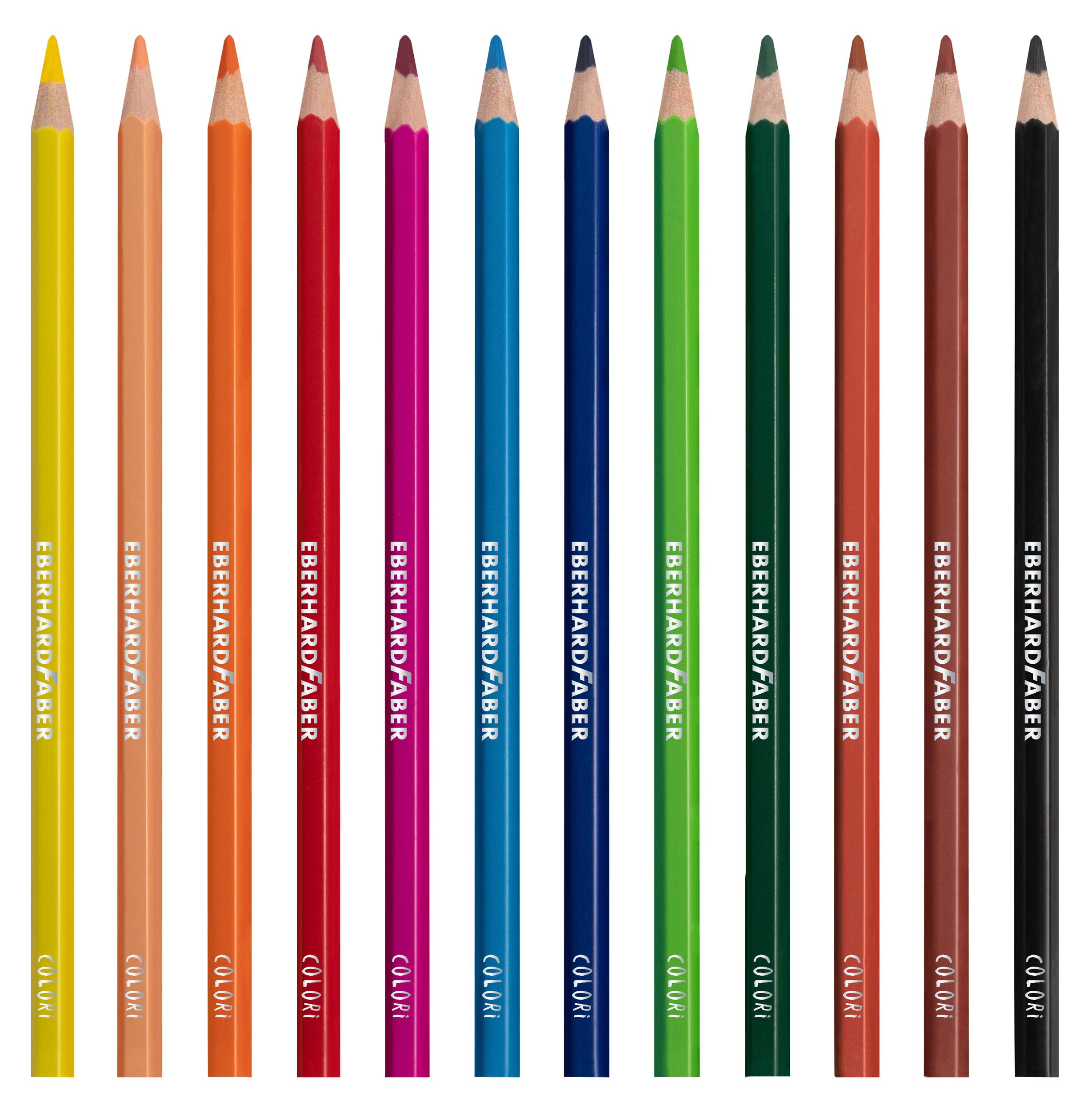 Produktbild EBERHARD FABER  Colori Buntstift 12er Etui 5 von 6