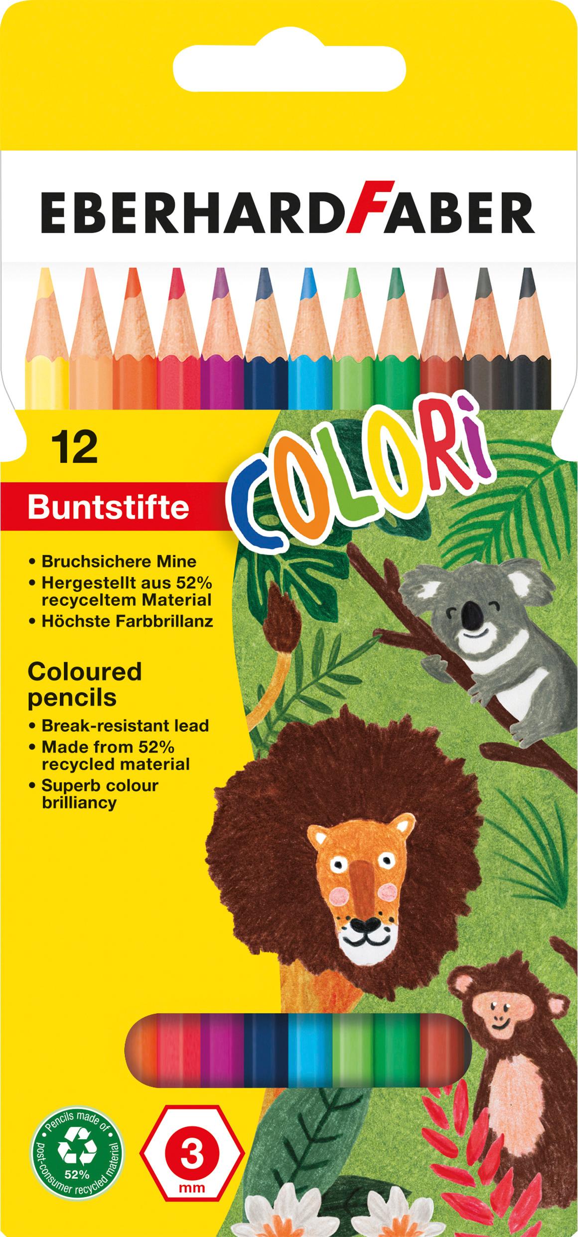 EBERHARD FABER  Colori Buntstift 12er Etui