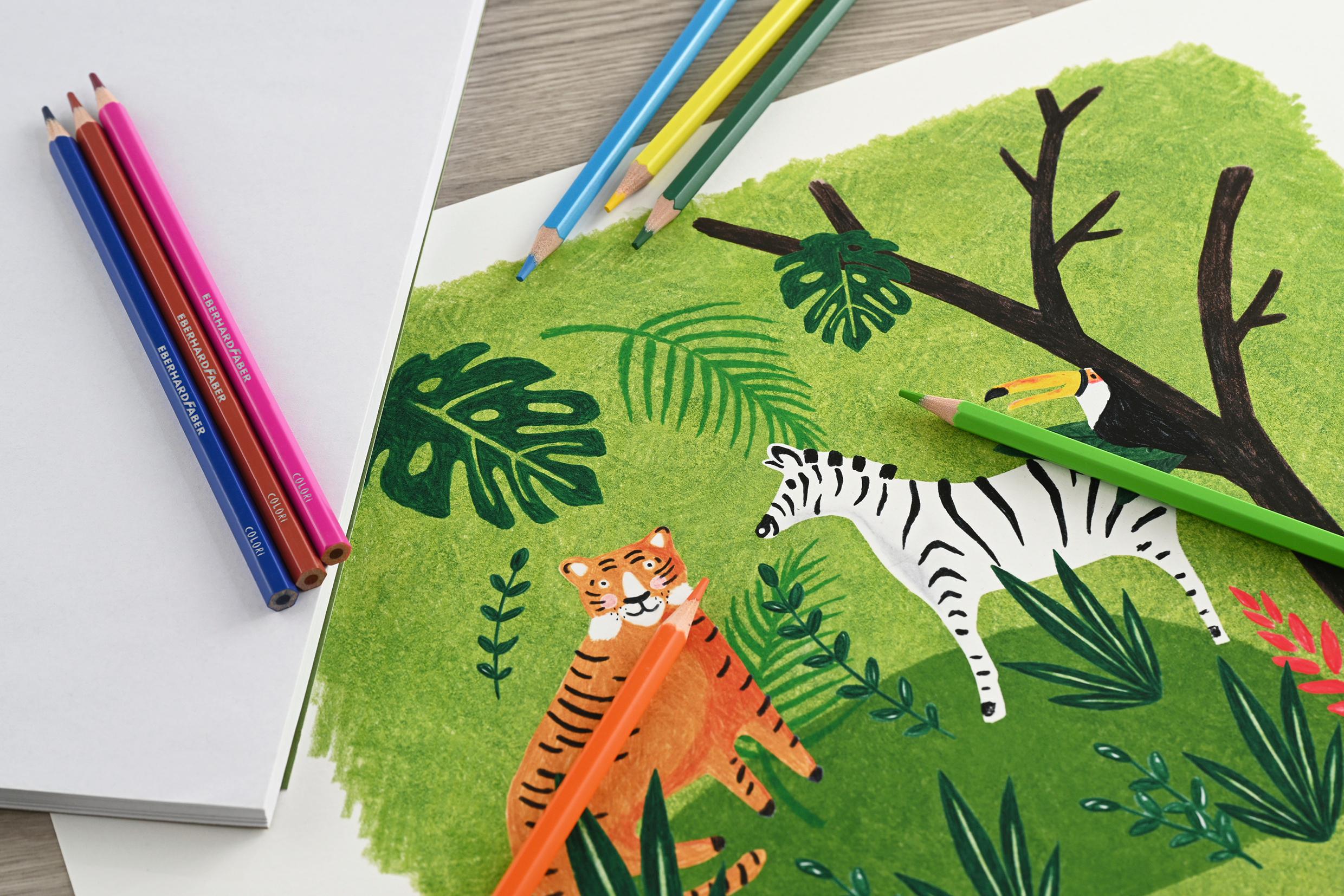 Produktbild EBERHARD FABER  Colori Buntstift 24er Etui 4 von 6