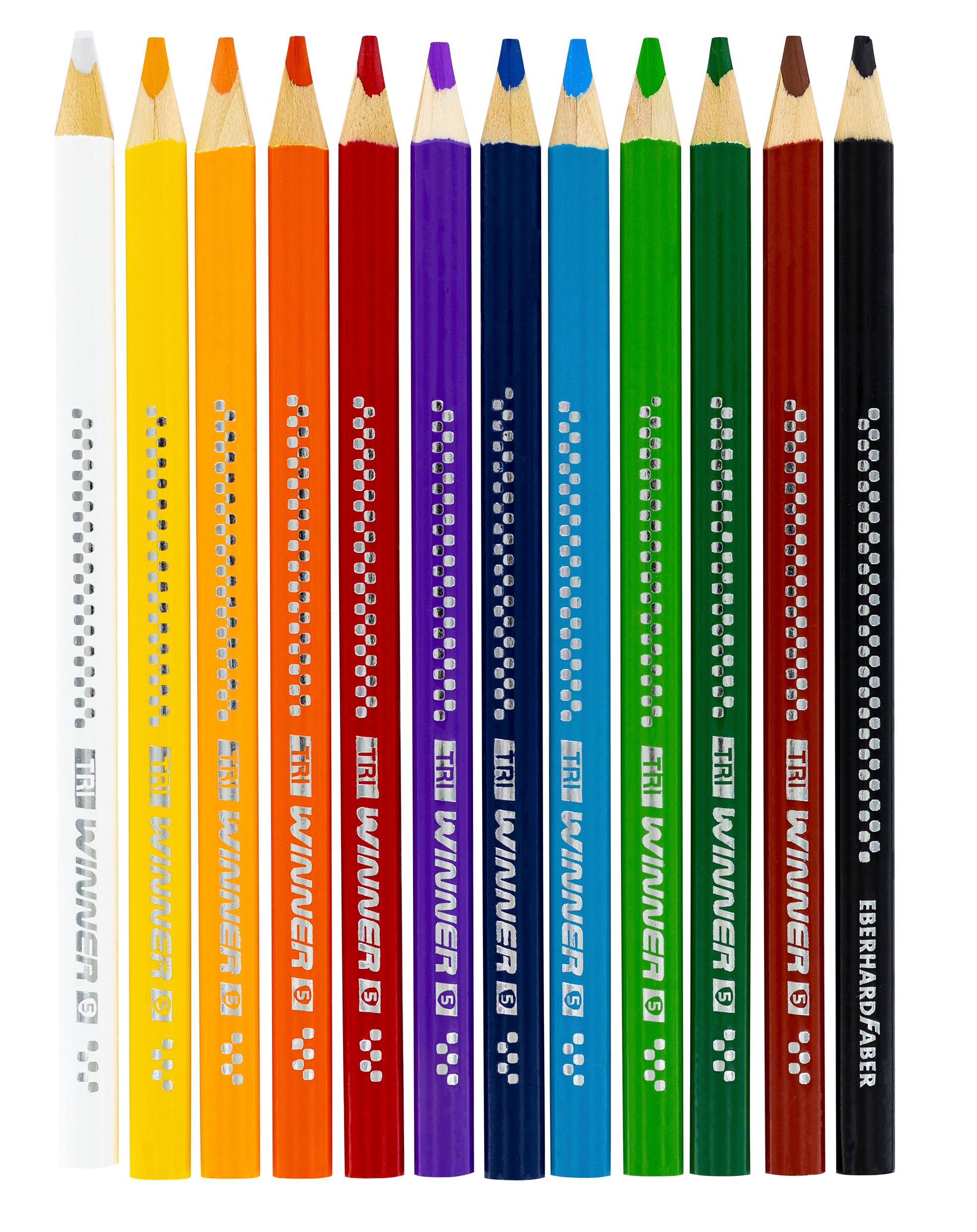 Produktbild EBERHARD FABER  Buntstift TRI Winner 5 von 5
