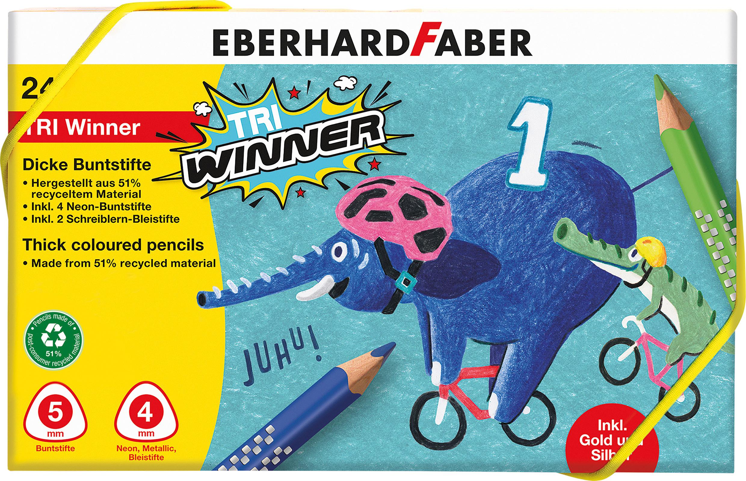 EBERHARD FABER  Buntstift TRI Winner Karton-Etui