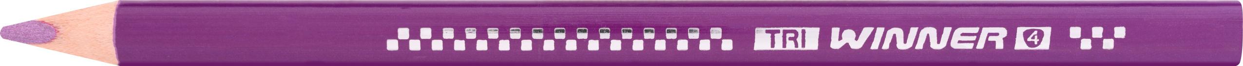 EBERHARD FABER Buntstift TRI Winner lila metallic