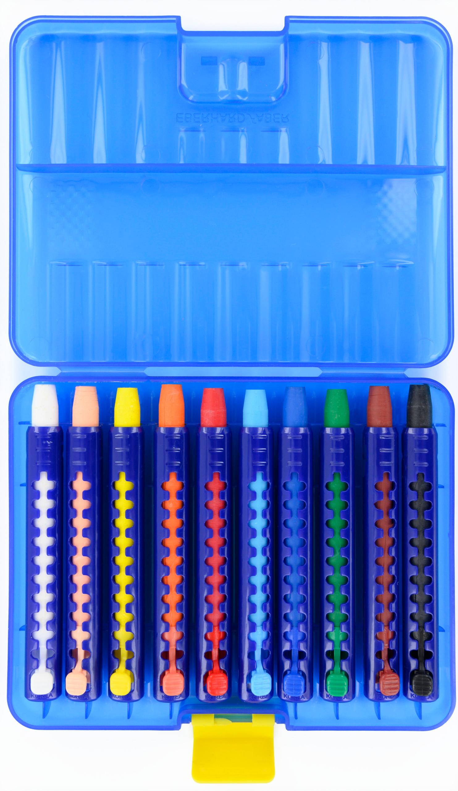 Produktbild EBERHARD FABER Wachsmalkreide 10er Kunststoffbox 4 von 4