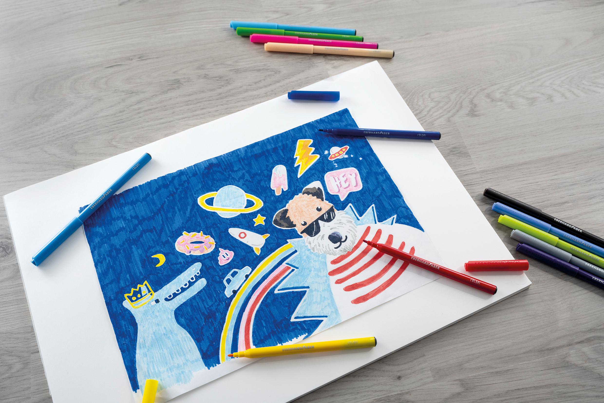 Produktbild EBERHARD FABER  Colori Filzstifte 2 von 2