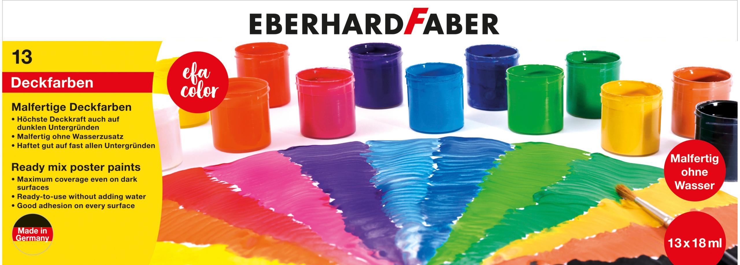 EBERHARD FABER  COLOR Malfertige Deckfarben