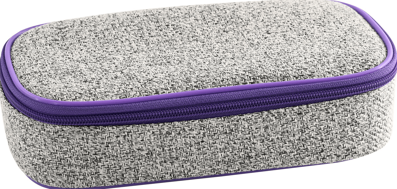 EBERHARD FABER Schüleretui Jumbo Schlamperbox X-Style pro grau/violette