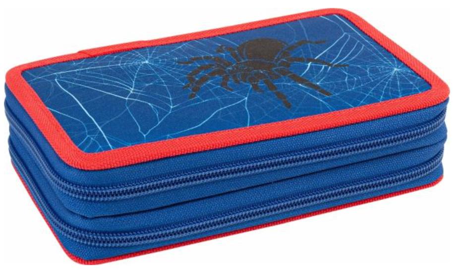 EBERHARD FABER Double Decker Schüleretui Spinne 24-teilig