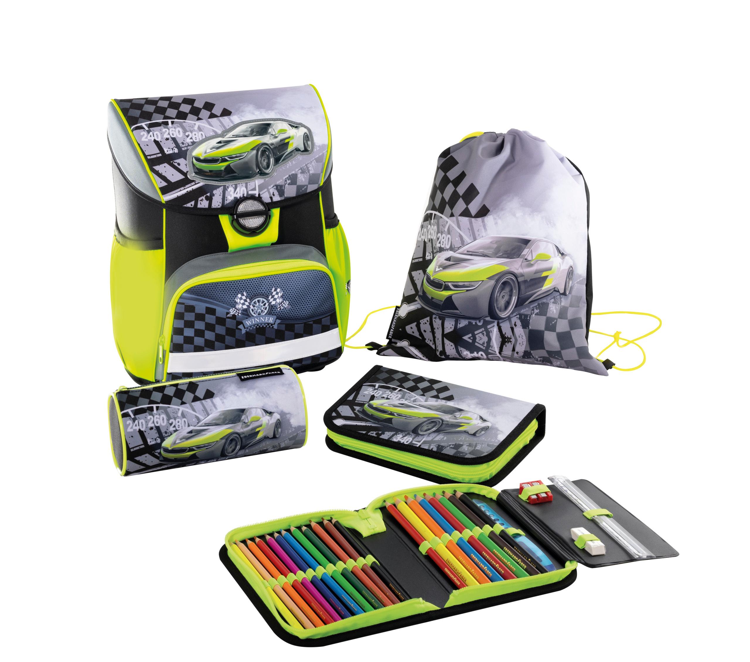 Produktbild EBERHARD FABER  EFAlino Schulranzen-Set Race car 4 von 6