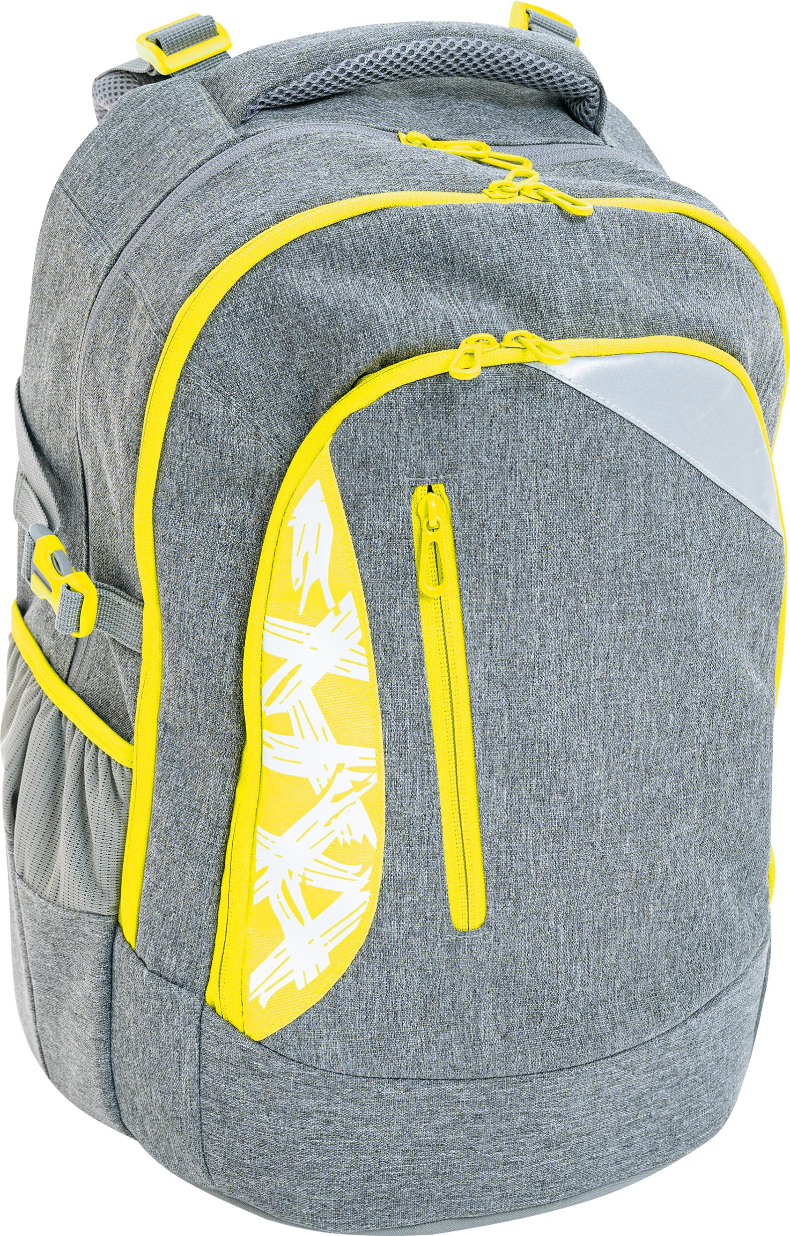 EBERHARD FABER Schulrucksack X-Style neon gelb