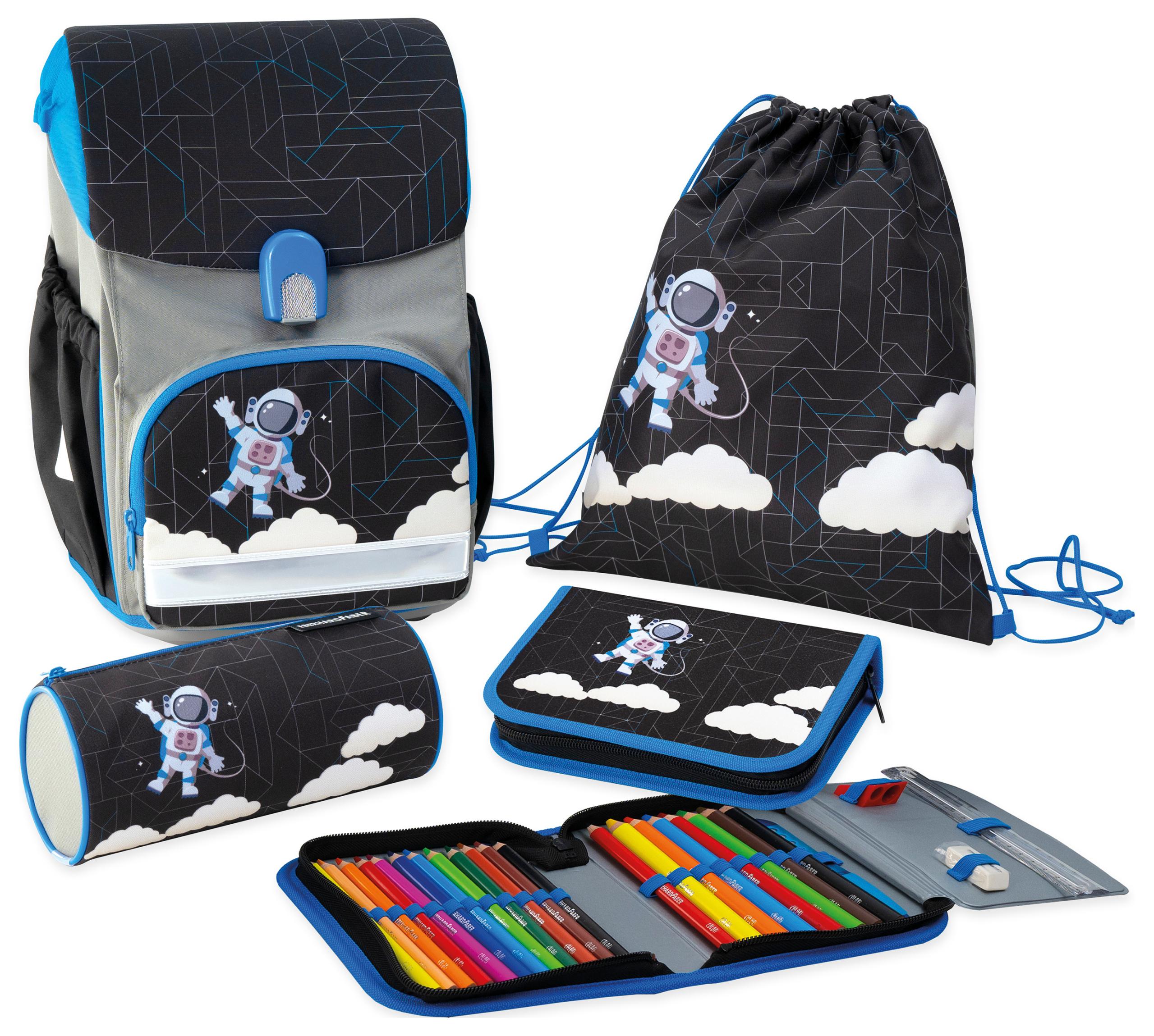 EBERHARD FABER EFAlino Schulranzen-Set Astronaut