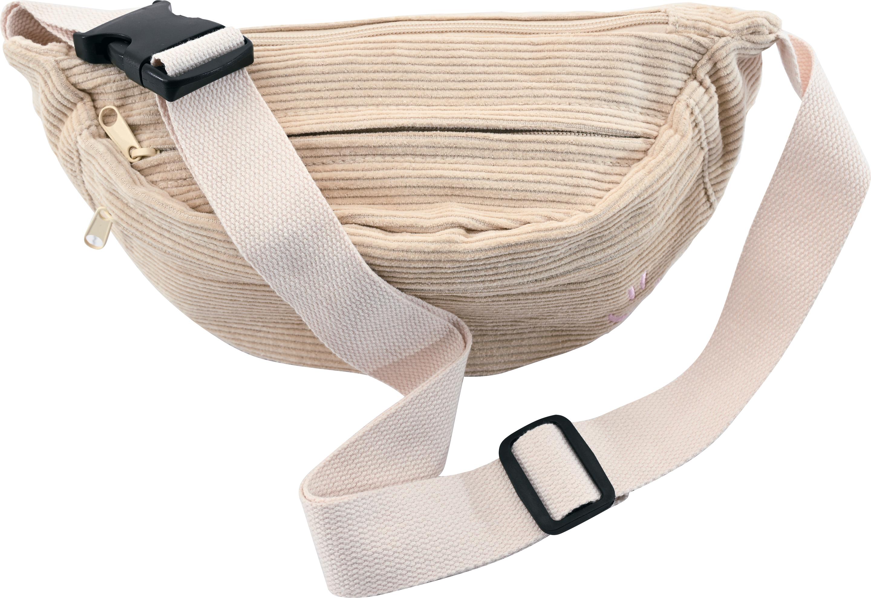 EBERHARD FABER Bauchtasche Cord beige