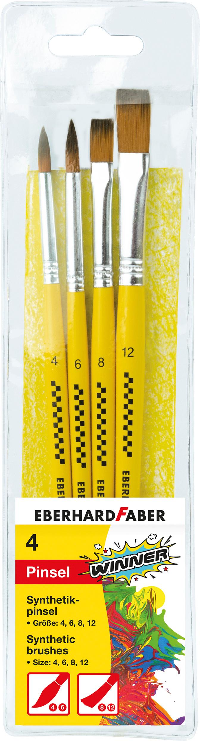 EBERHARD FABER Pinselset 4er-Set