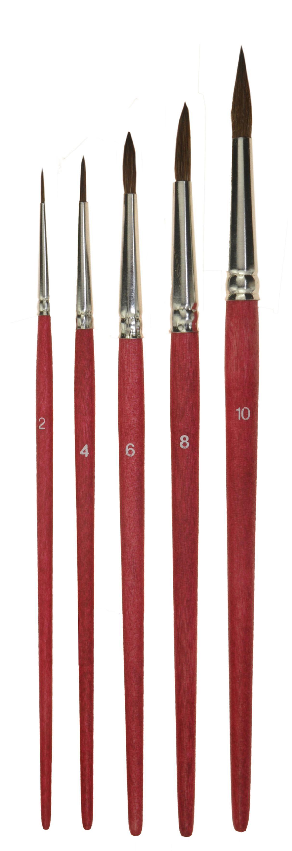 Produktbild VERNISSAGE Haarpinsel-Set im Etui 5er 2 von 2