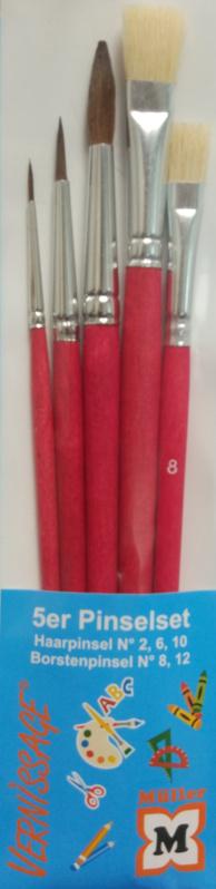 Produktbild VERNISSAGE Malpinsel-Set im Etui 5er 3 von 3