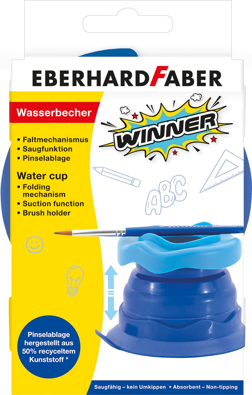 EBERHARD FABER Wasserbecher WINNER blau