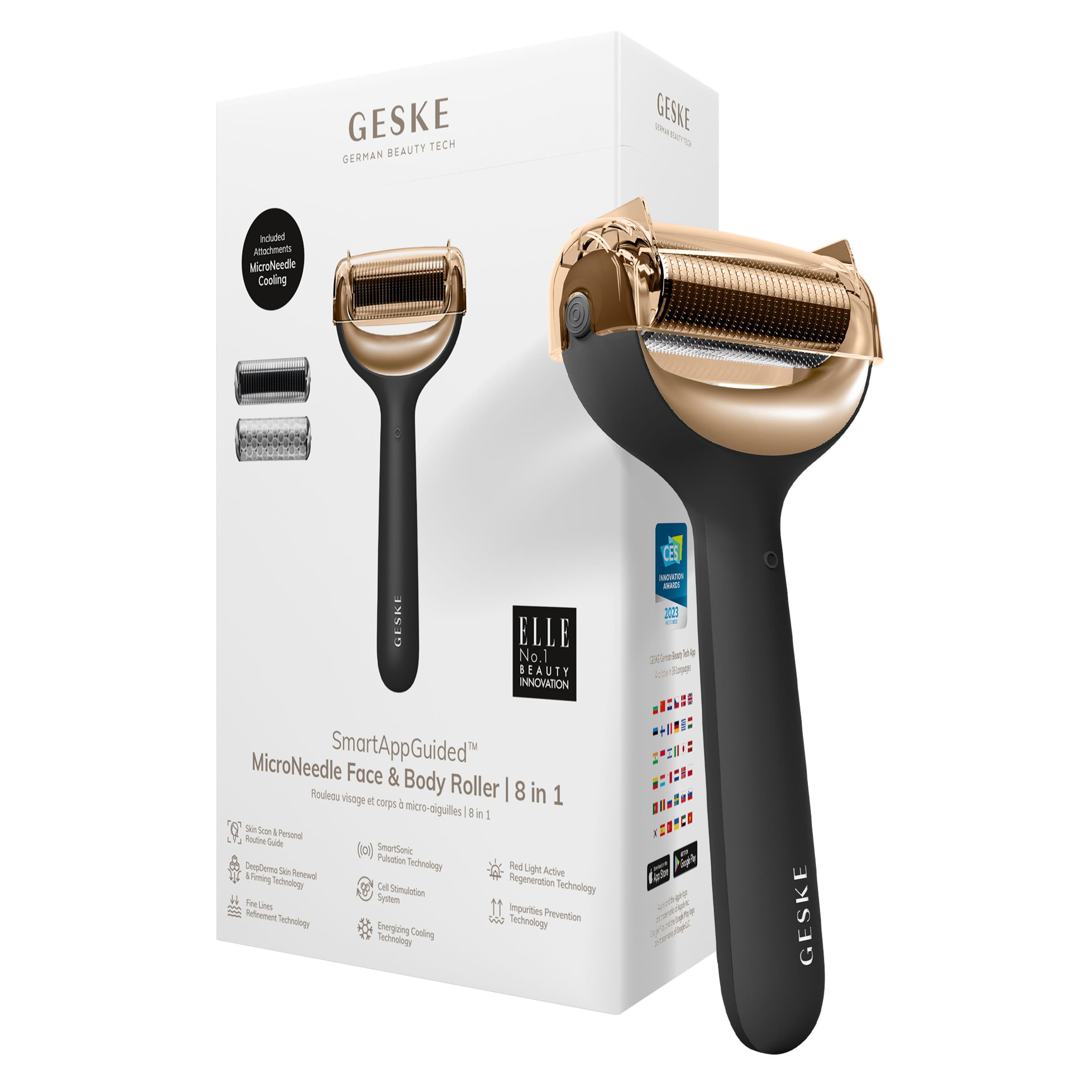 Produktbild GESKE Microneedle Face & Body Roller 8 IN 1 gray 9 von 9