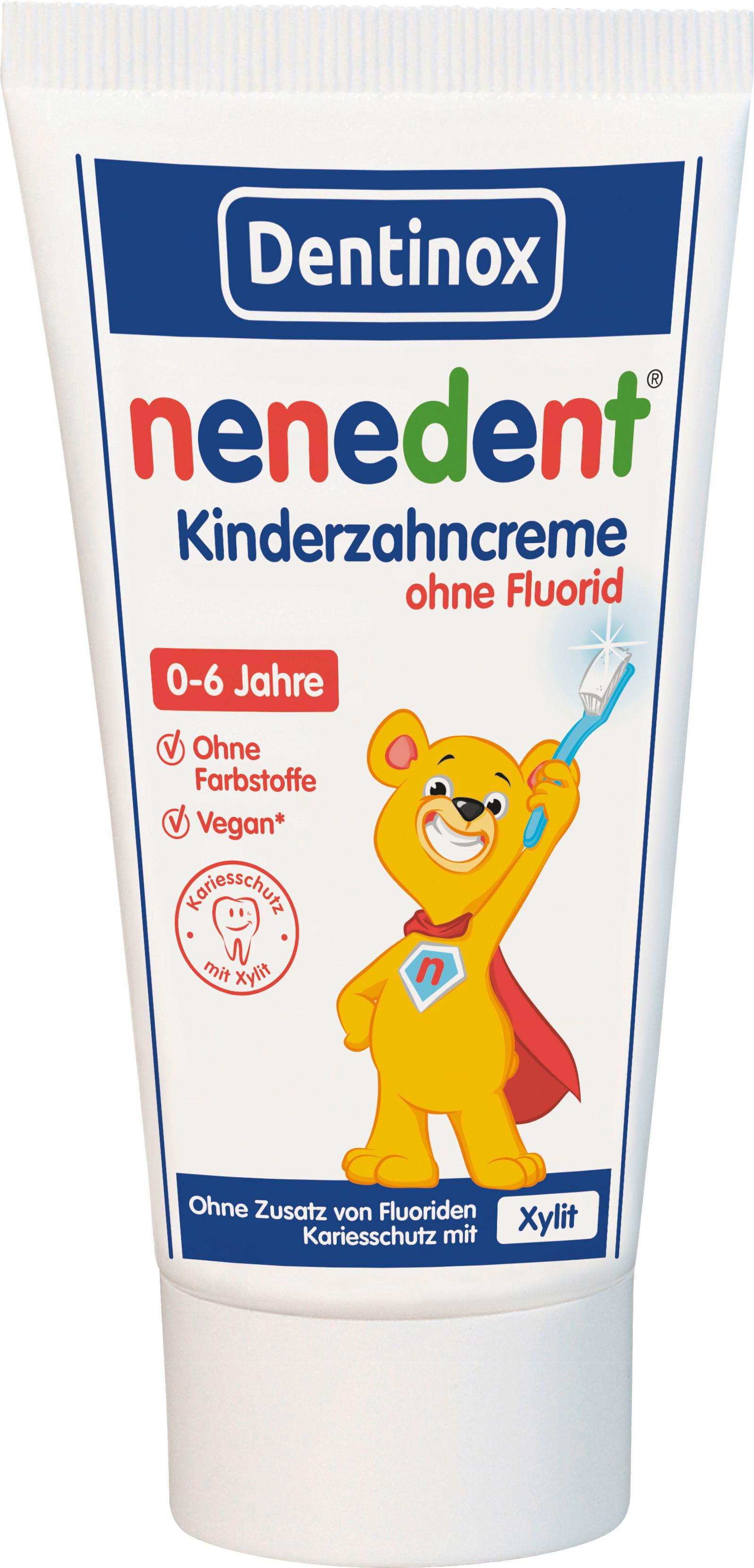 Nenedent Kindzahncreme ohne Fluorid