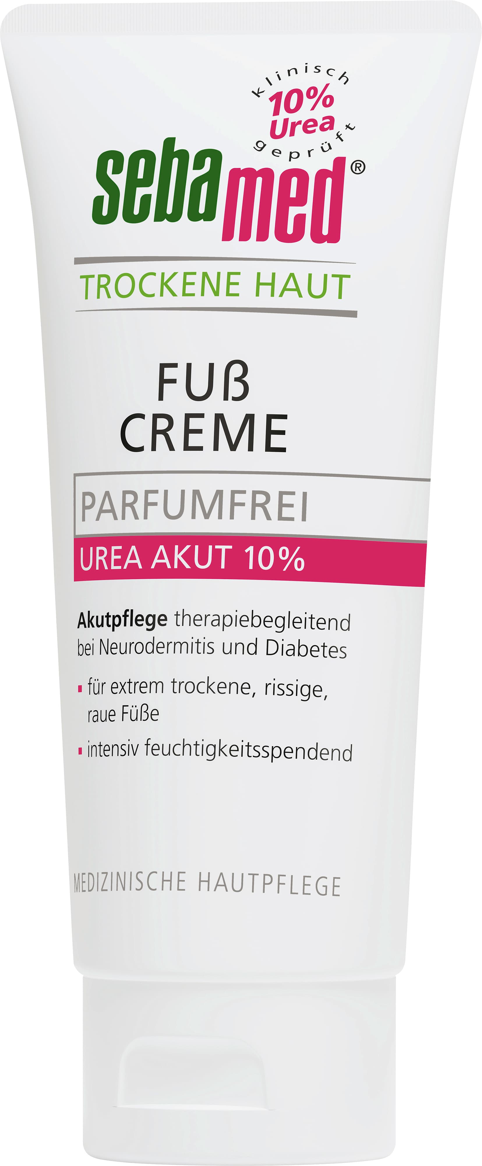 Produktbild sebamed Trockene Haut parfumfrei Fußcreme Urea 10% 3 von 5