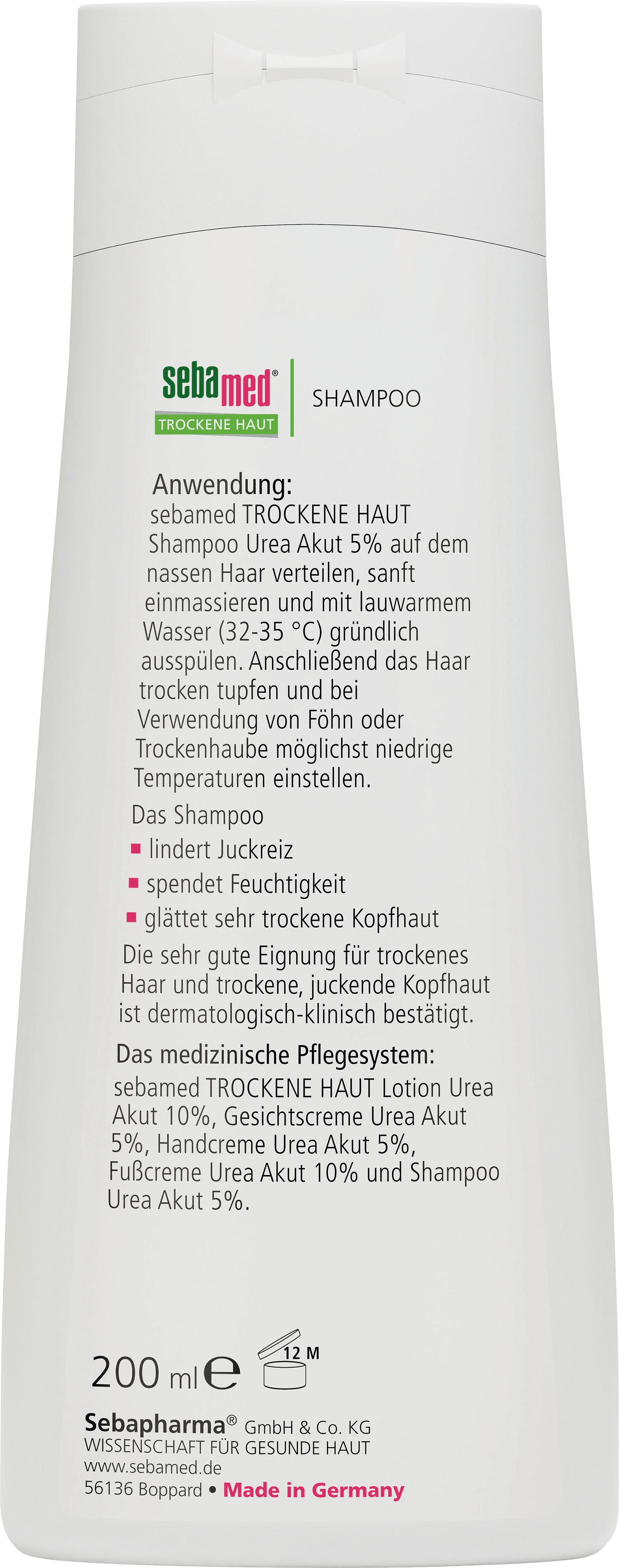 Produktbild Sebamed Trockene Haut Urea 5% Shampoo 3 von 7