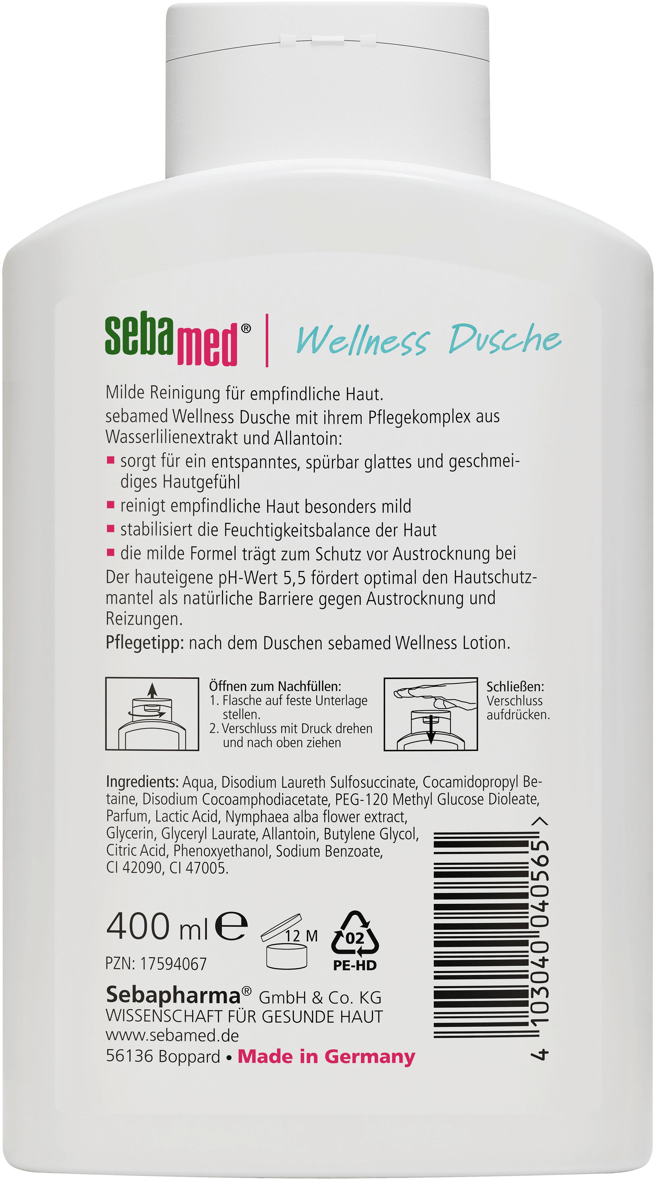 Produktbild Sebamed Wellness Dusche 400ml 2 von 3