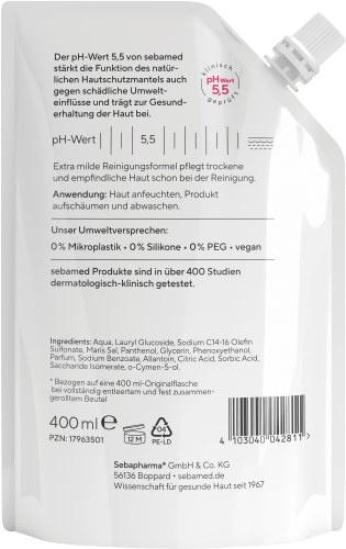 Produktbild Sebamed Meersalz Waschemulsion Nachfüllbeutel 2 von 2