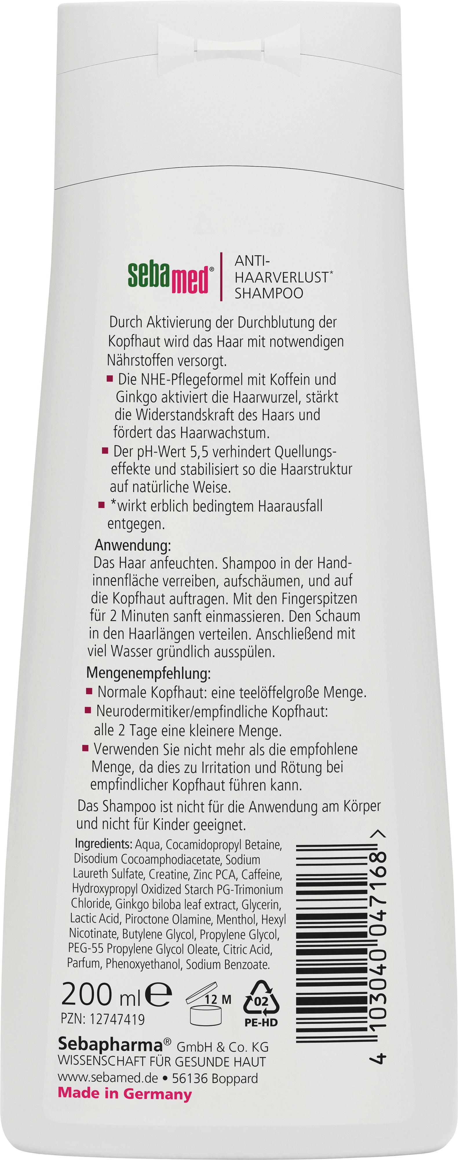 Produktbild Sebamed Anti-Haarverlust Shampoo 2 von 5
