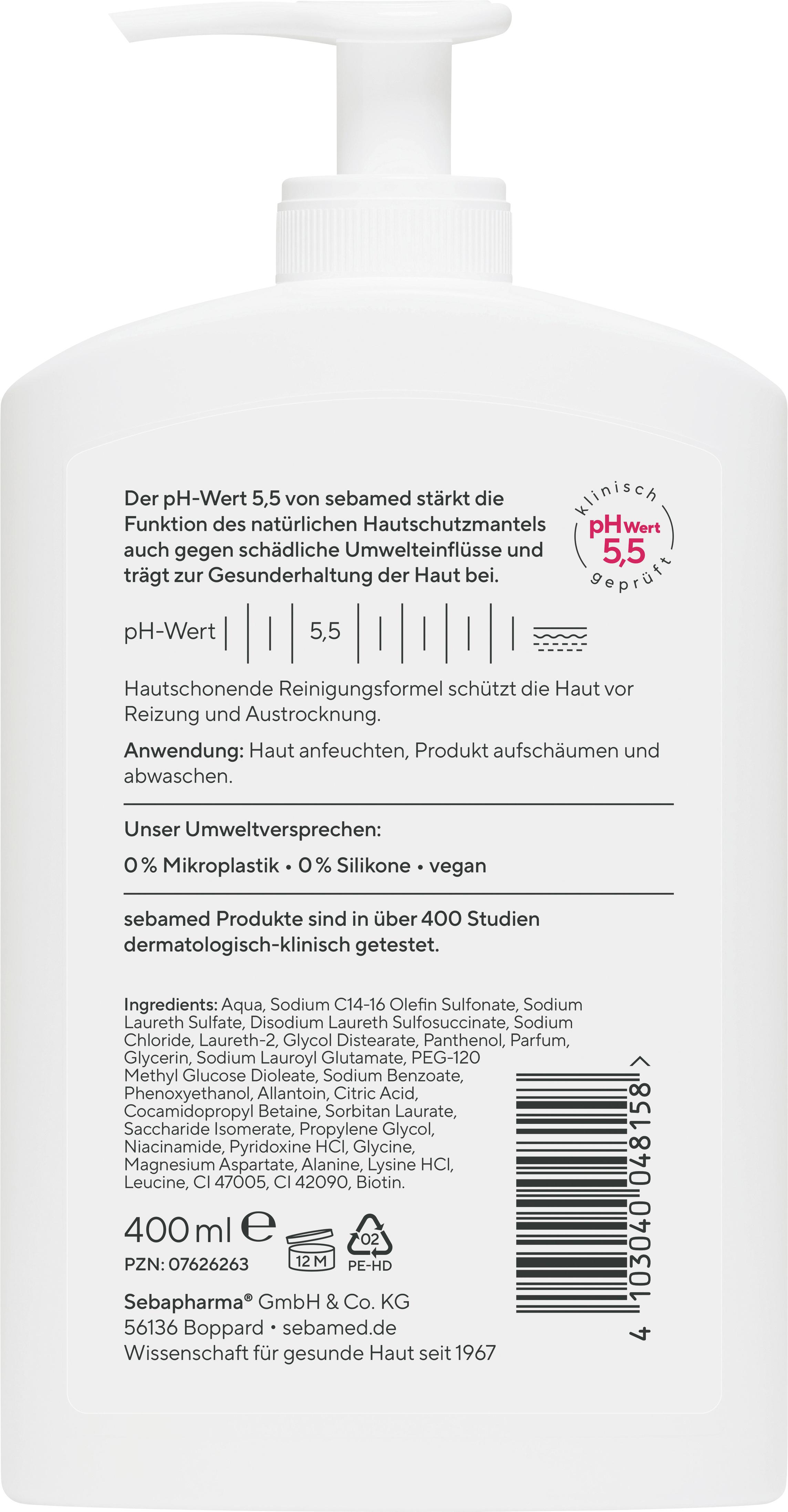 Produktbild Sebamed Flüssig Wasch-Emulsion im Spender 2 von 2