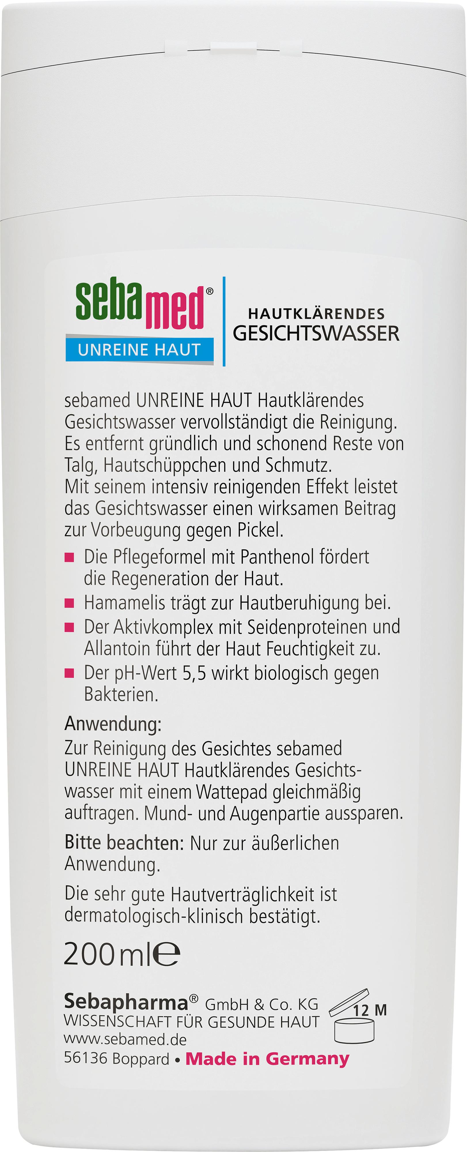 Produktbild sebamed Unreine Haut Gesichtswasser 200 ml 6 von 6