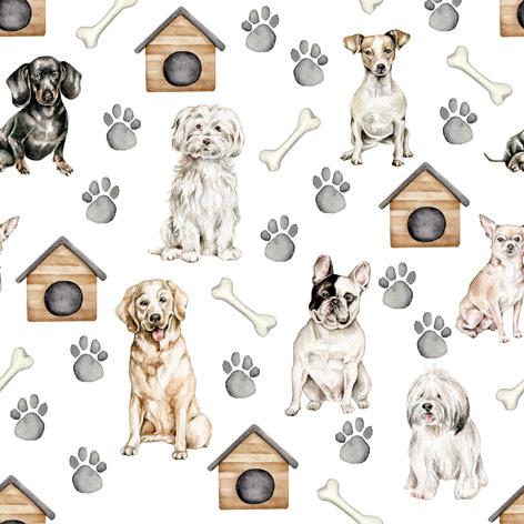ti-flair Servietten Pet Dogs 33x33cm