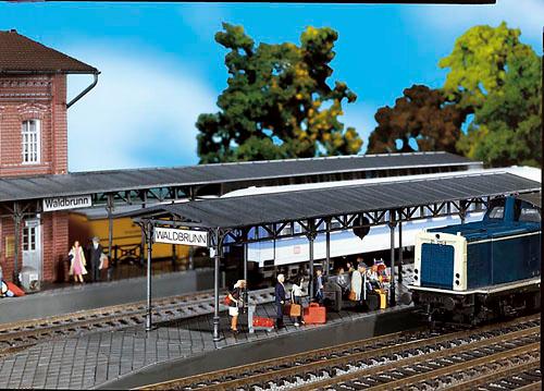 Faller 120204 - H0 - Bahnsteige passend zum Bahnhof Waldbrunn 1100992