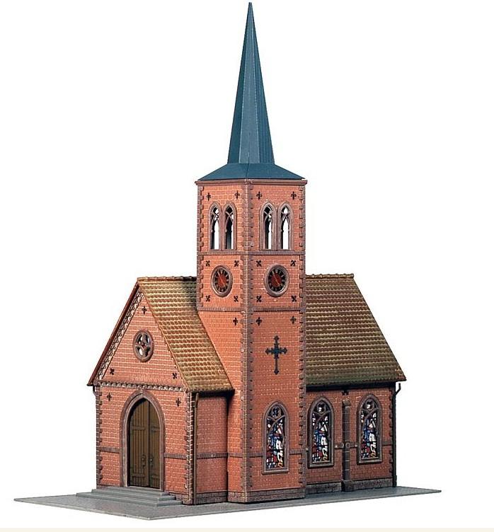 Faller 130239 - H0 - Kleinstadt-Kirche