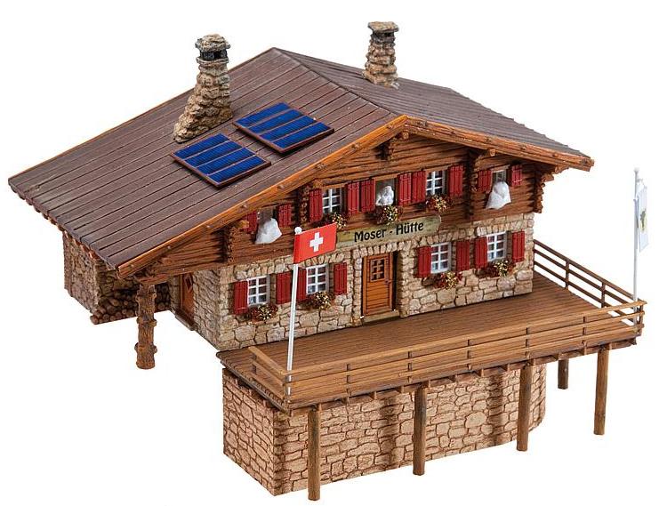 Produktbild Faller 130329 - H0 - Hochgebirgshütte Moser-Hütte 2 von 3