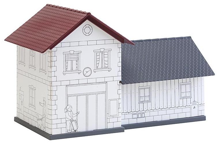 Produktbild Faller 150110 - H0 - BASIC Bahnhof, inkl. 1 Bemalvariante 3 von 3
