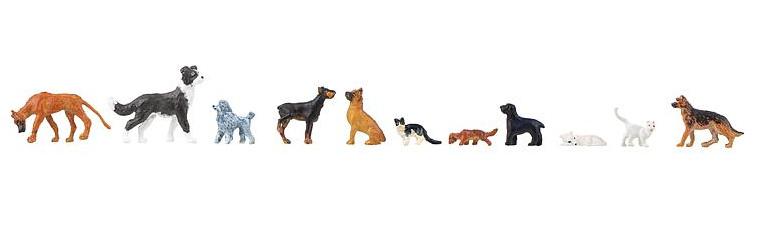 Faller 151902 - H0 - Hunde und Katzen