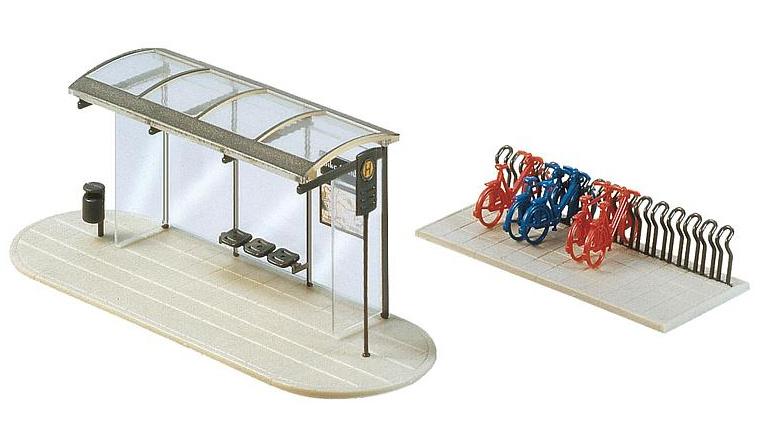 Produktbild Faller 272543 - N - Haltestellen City Compact 2 von 2