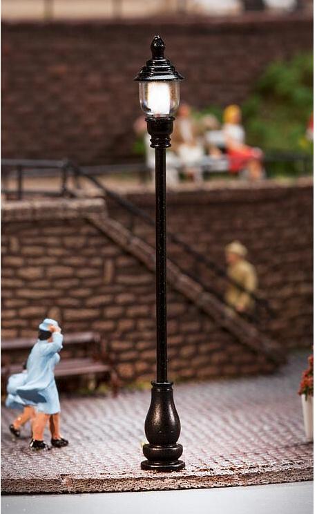 Faller 180108 - H0 - LED-Parklaternen, 3 Stück