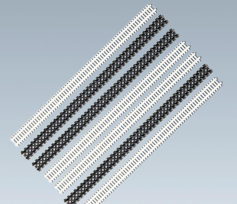 Faller 180402 - H0 - Zaun-Sortiment - Gesamtlänge: 108 cm