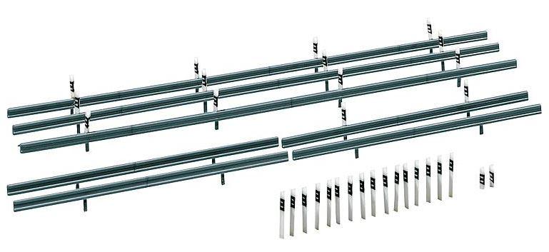Faller 180535 - H0 - Leitplanken, 32 Begrenzungspfähle, 1600 mm