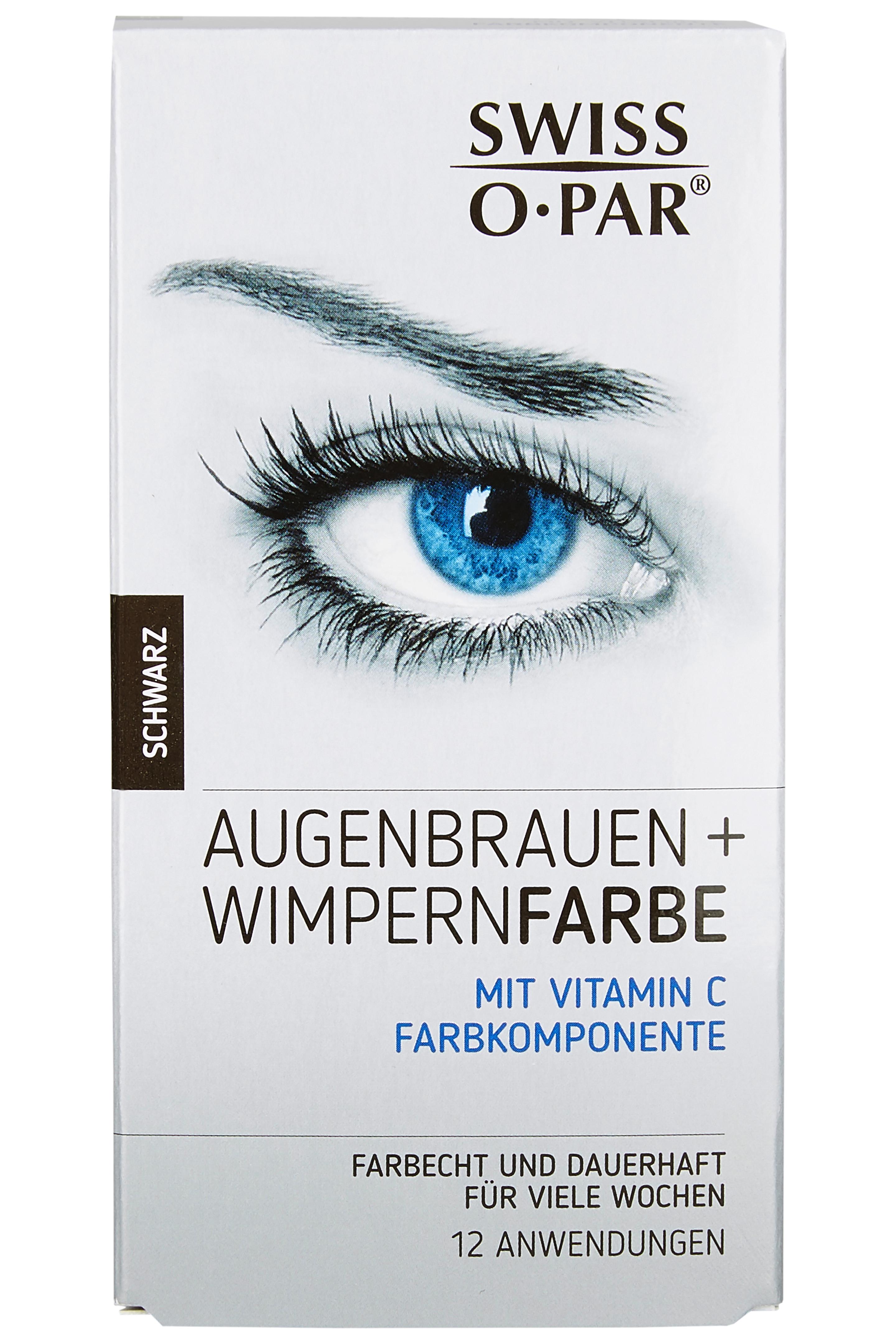 SWISS-O-PAR Augenbrauen + Wimpern Farbe