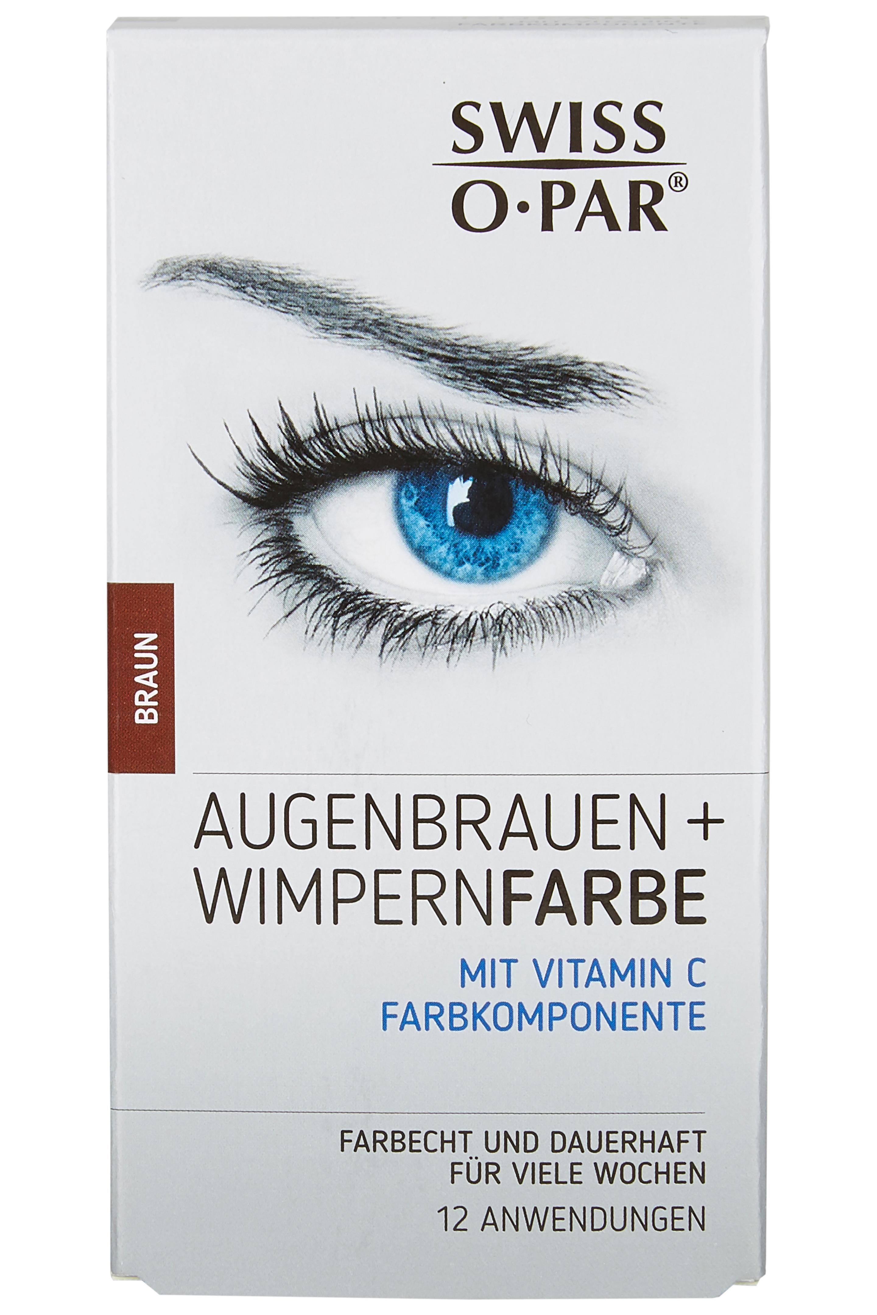 SWISS-O-PAR Augenbrauen + Wimpern Farbe